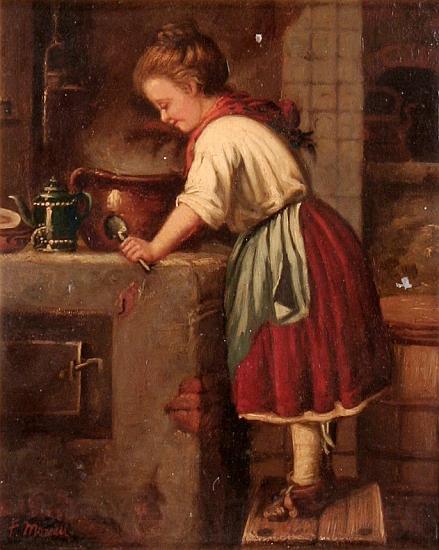 Gustave Moreau La jeune cuisiniere
